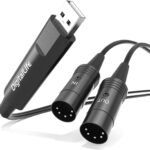 DigitalLife 2m USB Type-A to MIDI (5-Pin DIN)