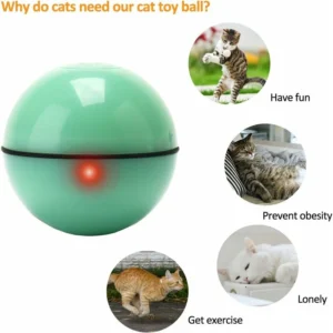 USB Cat Toy Rotating Ball