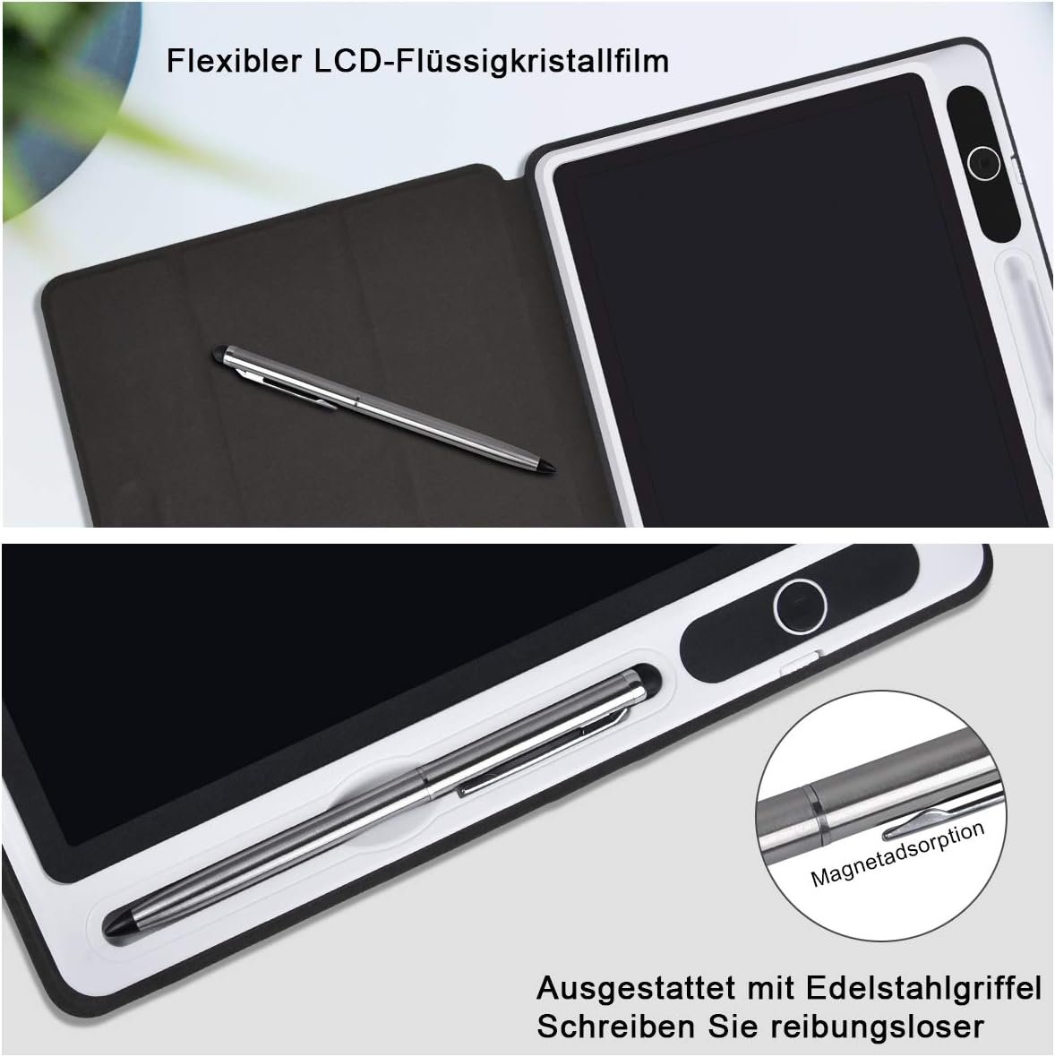 LCD Writing Board 10.1 Inch Electronic Notebook, Kids Grinding Board Drawing Board LCD Drawing Board - Image 2