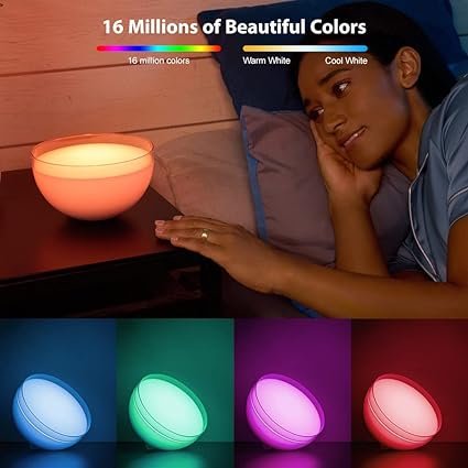 Smart Table Lamp for Living Room WiFi Bluetooth Portable Light - Image 3