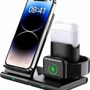 Hoidokly Wireless Charger 3 in 1 Charging Station