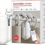 SwitchBot Curtain Smart Electric Motor - Wireless App Automate Timer Control