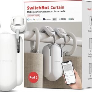 SwitchBot Curtain Smart Electric Motor - Wireless App Automate Timer Control