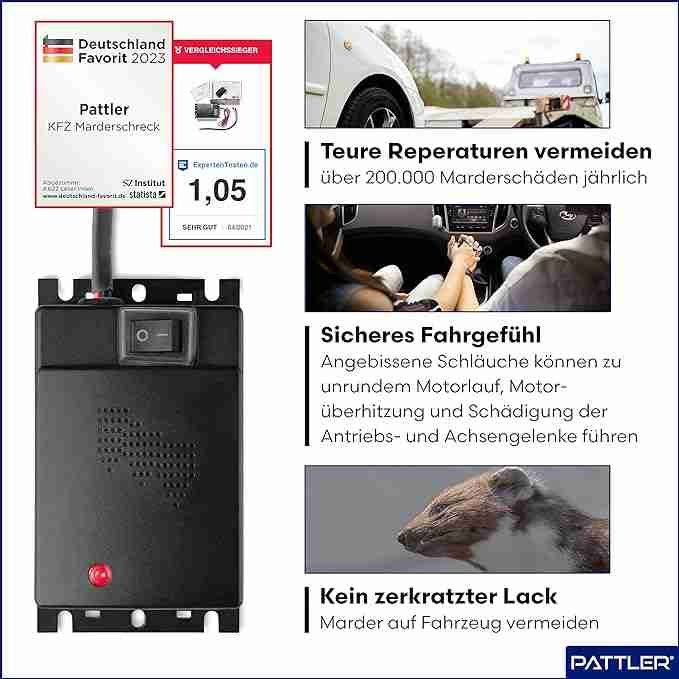PATTLER Von Hameln Marten repellent for cars - Image 2