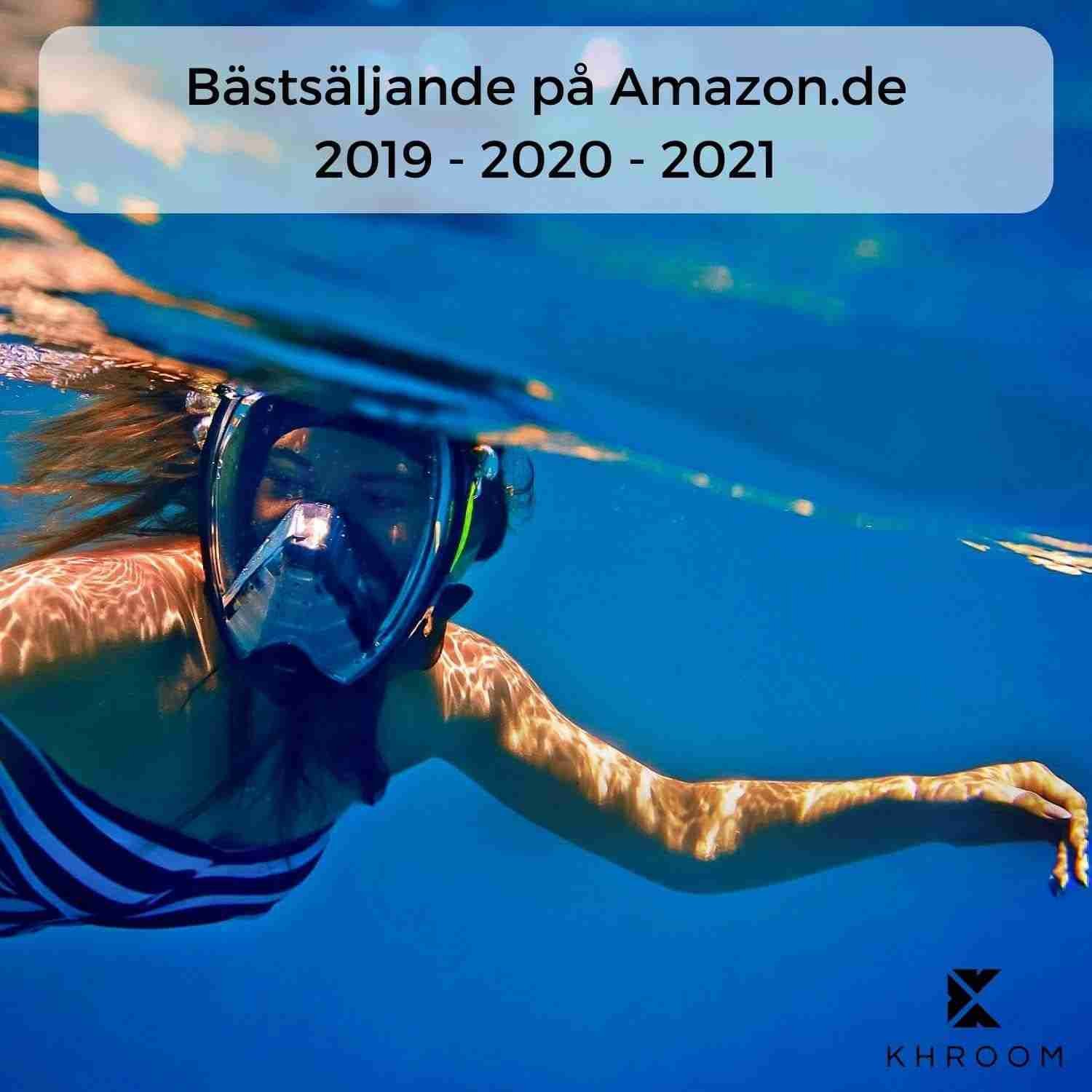 KHROOM CO2 Safe Snorkel Mask Full Face Mask Tested By DEKRA - Image 2