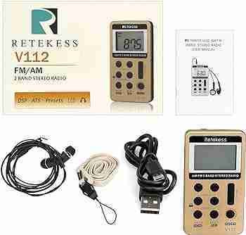 Retekess v112 FMAM radio 2 Retekess v112 FMAM radio - Image 2