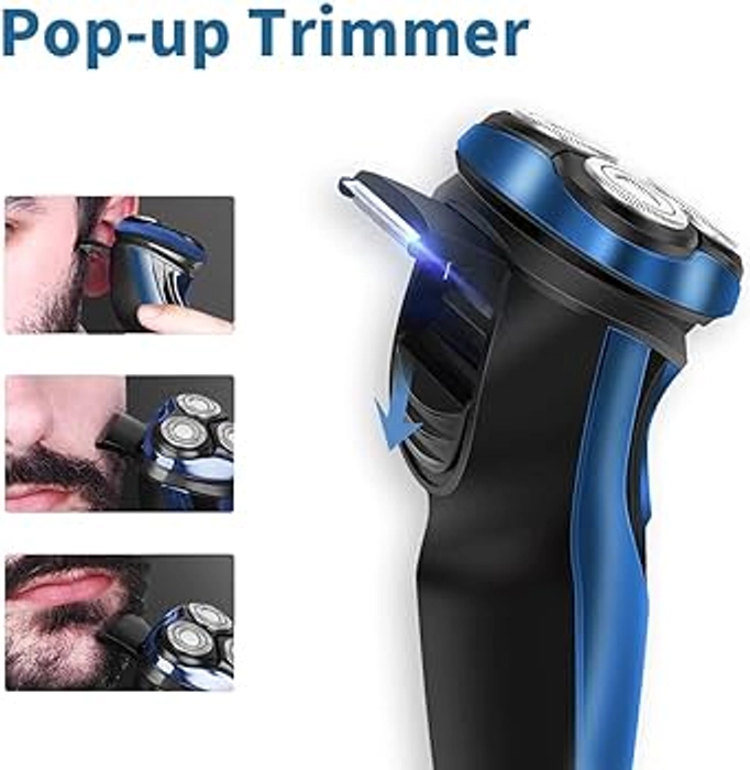 Mens Electric Shaver with LCD Display RS8336 Dry Shaver - Image 2