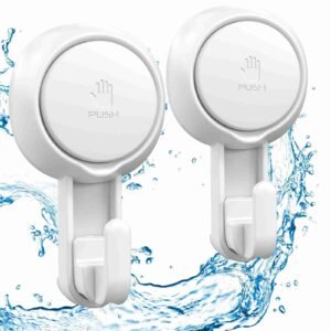 LUXEAR Suction Hooks Powerful Vacuum Suction Cup Hooks