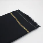 96 Wool Pashmina Swati Shawl Black Color