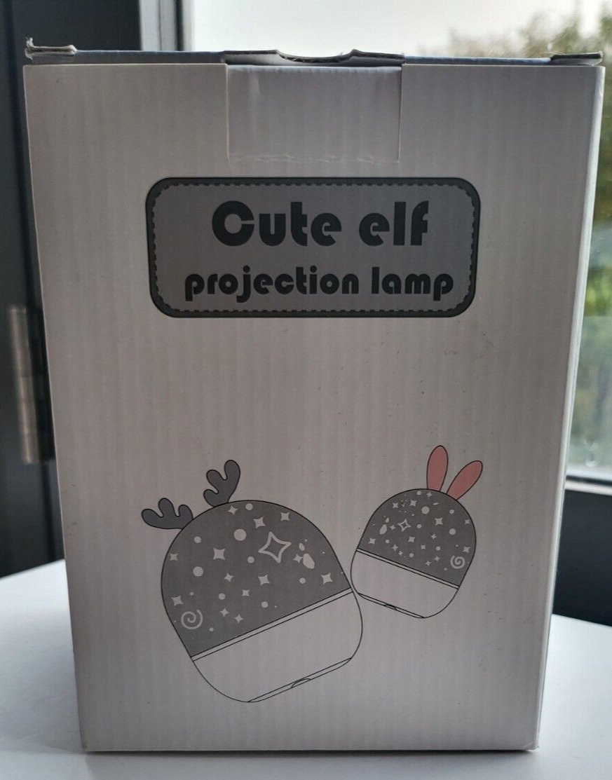 Cute elf projection lamp Multiple Colours - night light