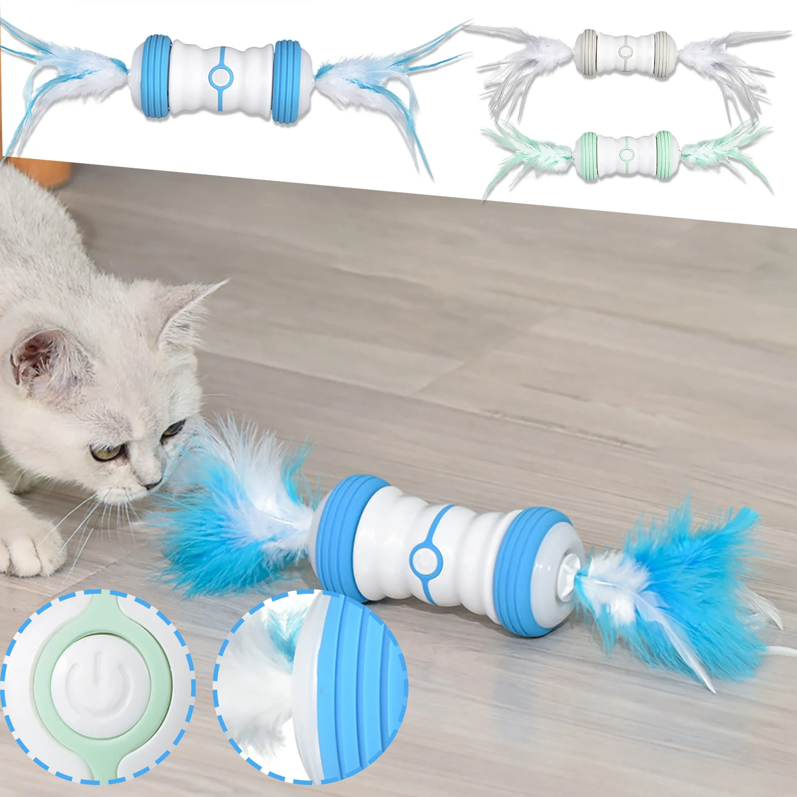 Iokheira magic feather cat toy - Image 3