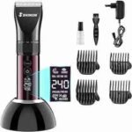 SHINON SH-7627 Electric Hair Clipper Rechargeable LCD Digital