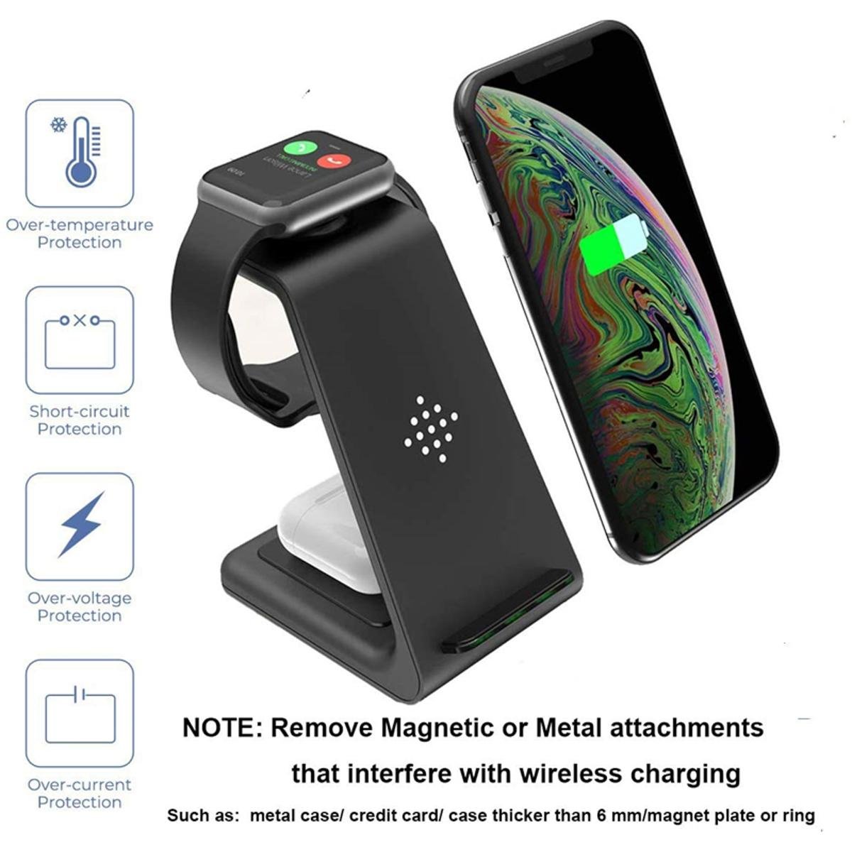 T3 3 in 1 Wireless Charging Station - Image 3