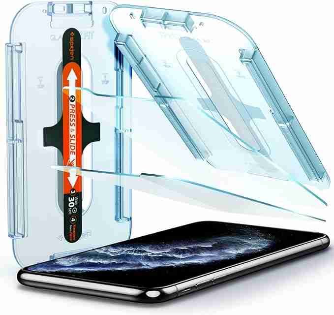 Spigen Tempered Glass Screen Pack of 2 2 Spigen Tempered Glass Screen Pack of 2 - Image 2