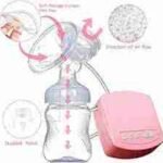 Electric breast pump