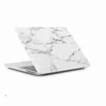 Hard-Shell Case with Keyboard Cover for Apple 13 MacBook Air (White Marble)