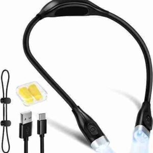 EECOO. Neck Reading Light, Rechargeable Light