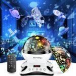 Moredig Kids Night Light Projector, Remote Baby Night Lights for Kids Room