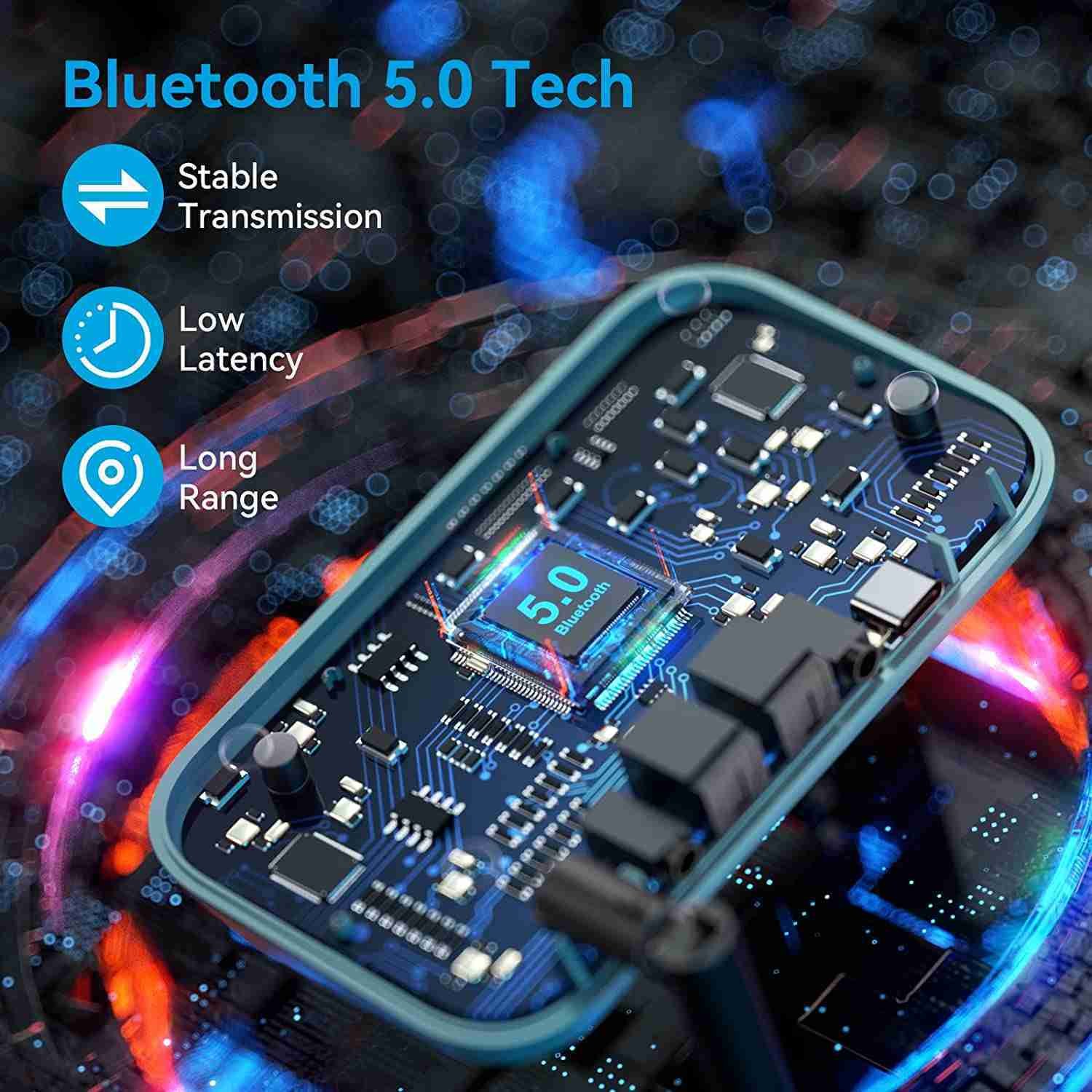 SOOMFON Bluetooth 5.0 Audio Adapter - Image 3