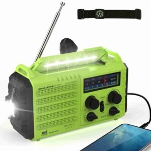 Emergency Hand Crank Portable Radio Solar Power