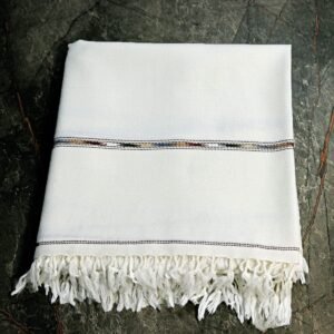 72 Double Wool Off-White Swati Shawl