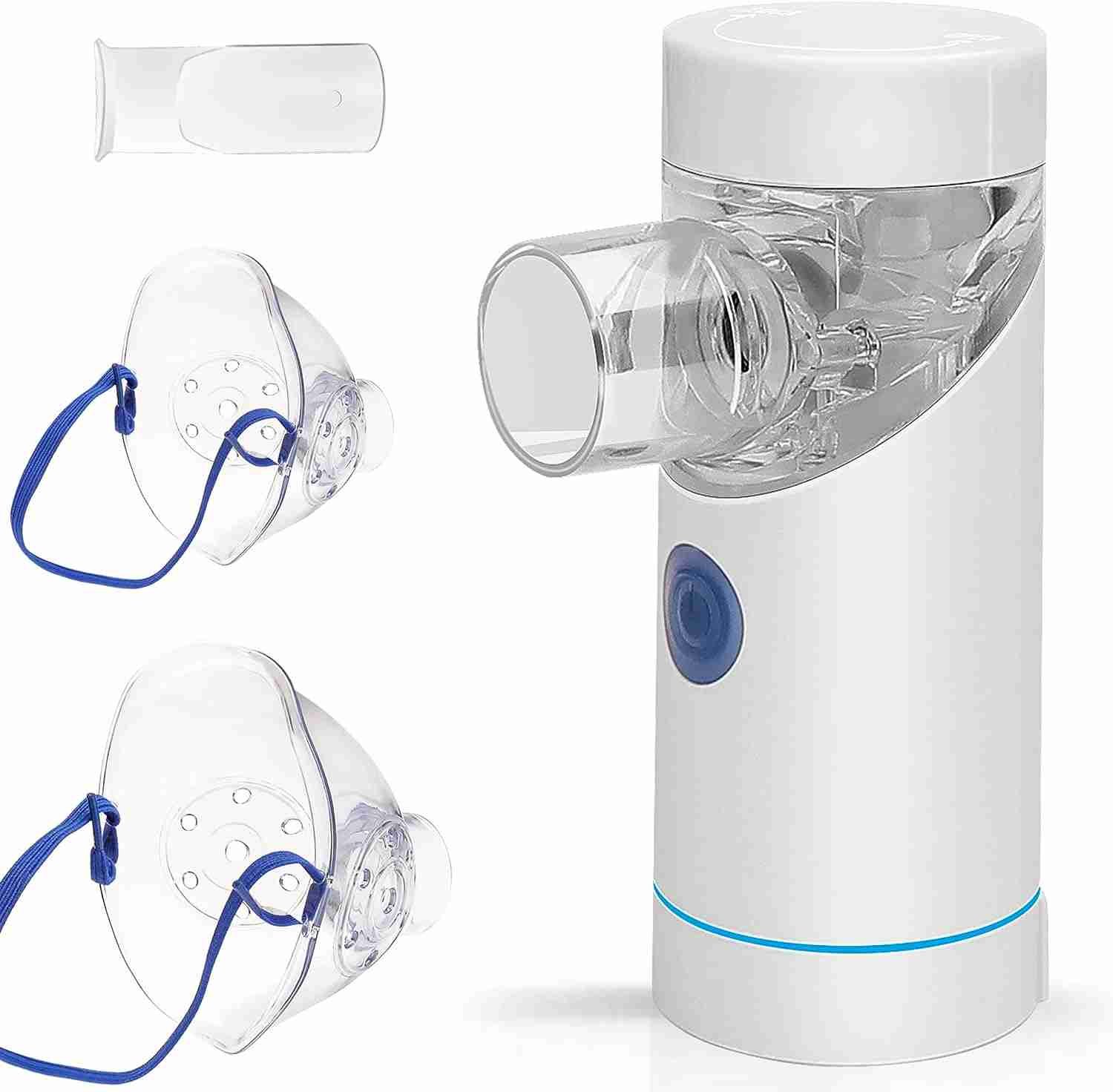 Mesh Nebulizer with Mouthpiece and Mask