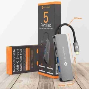 NOVOO Portable USB-C 5-port