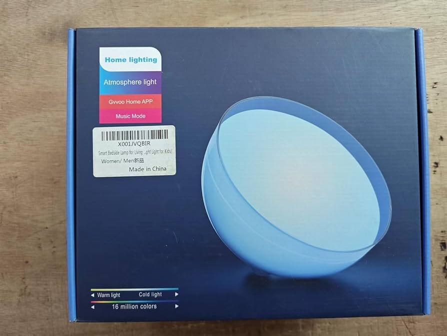 Smart Table Lamp for Living Room WiFi Bluetooth Portable Light