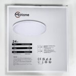 Matane LED Ceiling Light RGB Dimmable with Remote Control, 12 Inch 24W